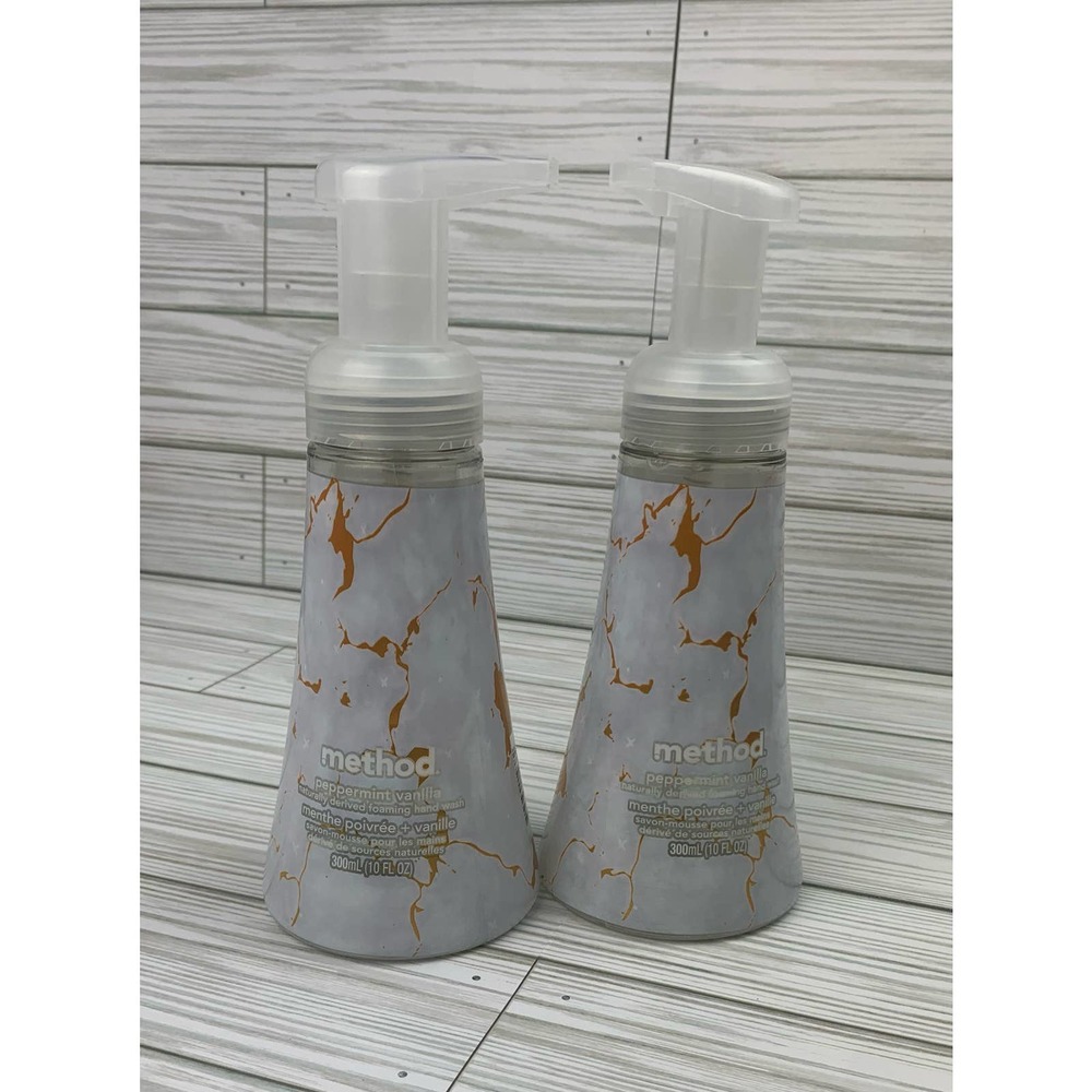 Method Peppermint Vanilla Foaming Hand Wash 10oz